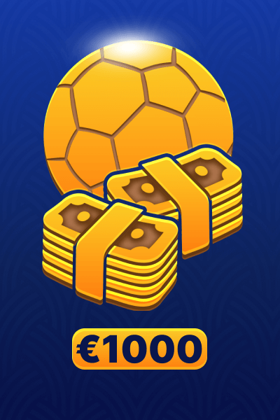Realiza una apuesta de 1000&nbsp;€  en deportes