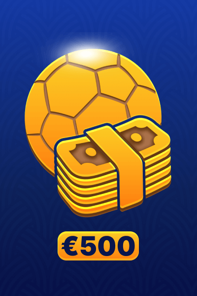 Realiza una apuesta de 500&nbsp;€ en deportes