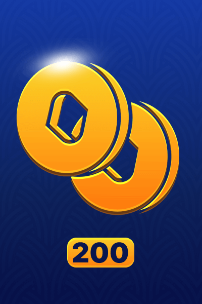 Accumulate 200 coins